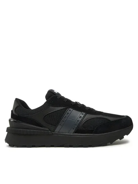 Tommy Jeans Sneakersy Tjm Technical Runner Ess čierna