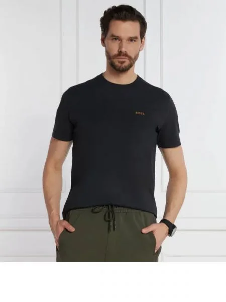 BOSS GREEN Póló Tee kék
