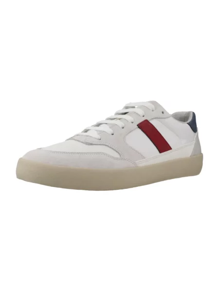 Sneakersy Geox białe