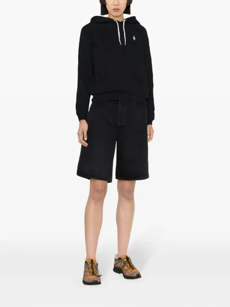 Polotričko Polo Ralph Lauren s výšivkou černé