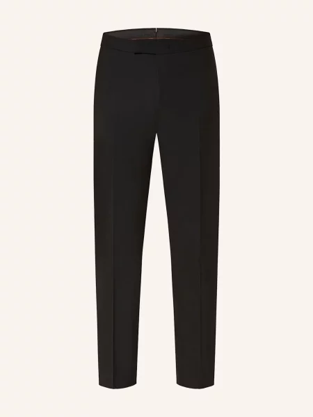 Windsor. Spodnie Garniturowe Turo Extra Slim Fit schwarz czarne