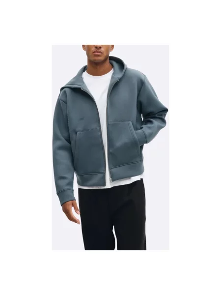 Bluza z kapturem Woodbird niebieska