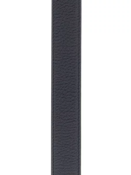 Cu centură reversibil curea Montblanc din piele negru