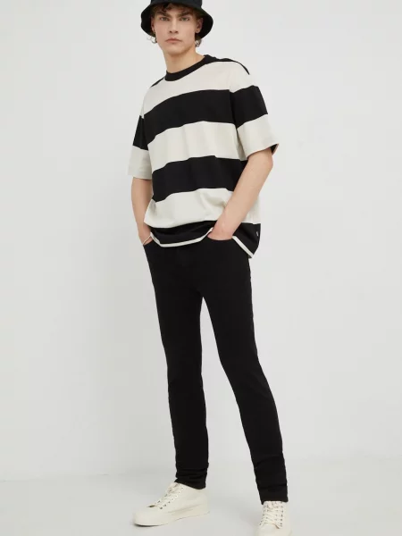 Levi's jeansy SKINNY czarne