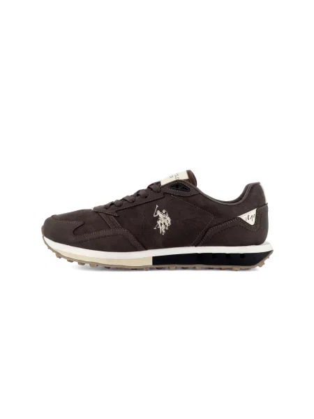 US POLO ASSN. Tenisky April tmavě hnědá