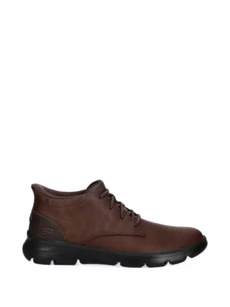 Botine Skechers din piele maro