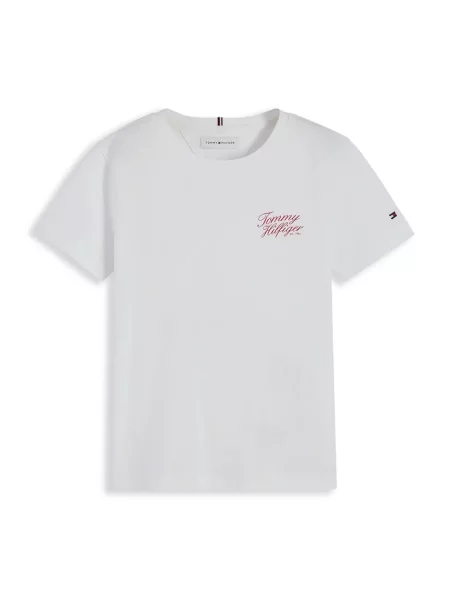 Tommy Hilfiger basic tričko detské biela