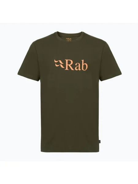 Férfi póló Rab Stance Logo army. Méret: Med zöld