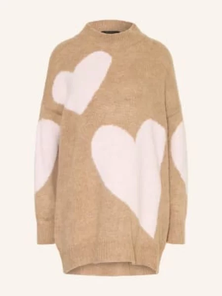 Miss Goodlife Sweter Z Alpaki beige beżowy