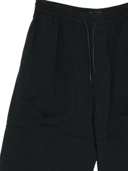 Proužkovaný kalhoty Juun.j modré