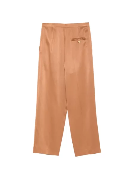 Pantaloni Alberta Ferretti plic maro