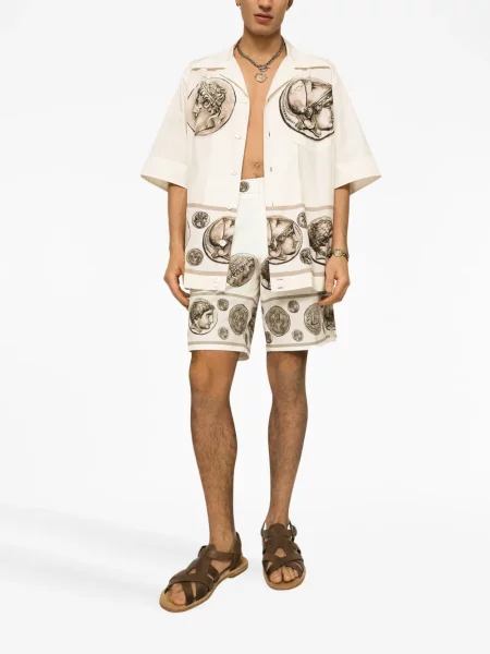 Raštuota marškiniai Dolce & Gabbana