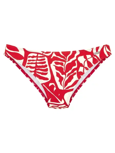 BUFFALO Slip costum de baie roșu alb
