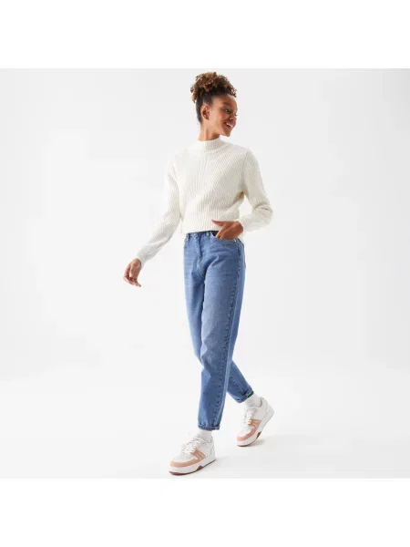 Lacoste Sweter Lacoste biały