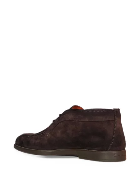 Desert boots Santoni σουέντ καφέ