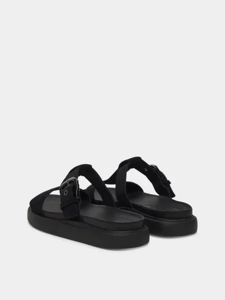 Шлепанцы Clarks черные