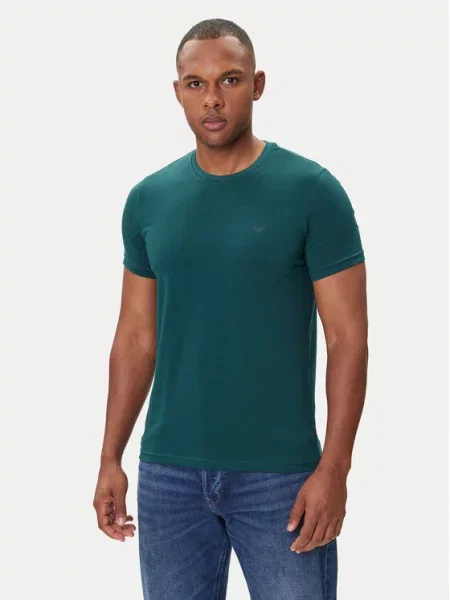Košile Emporio Armani Underwear modrá