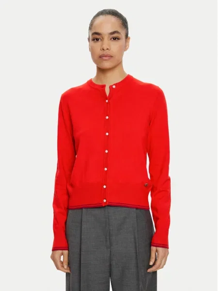 U.S. Polo Assn. Kardigan pomarańczowy