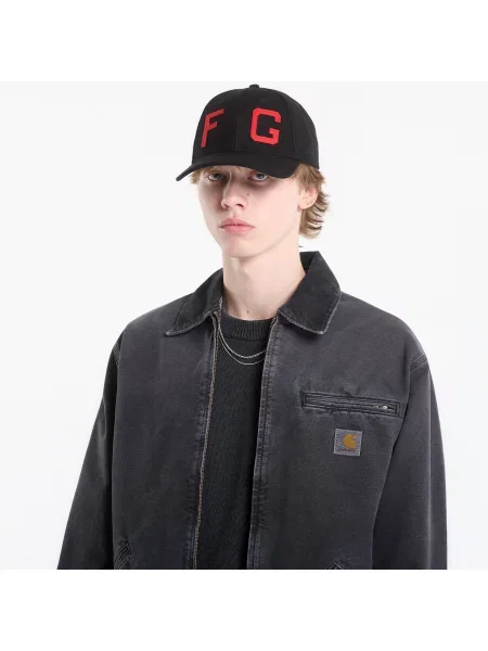 Μπουφάν Carhartt WIP OG Detroit Jacket UNISEX Black/ Black Destroy Wash M μαύρο