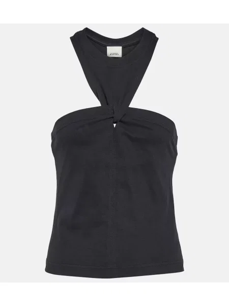 Top Isabel Marant din jerseu negru
