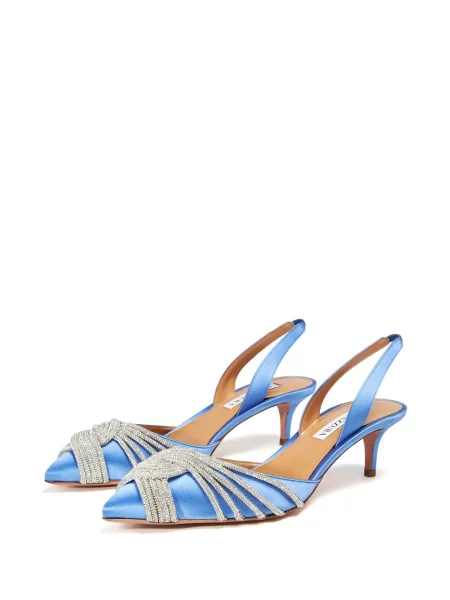 Bateliai Aquazzura slingback mėlyna