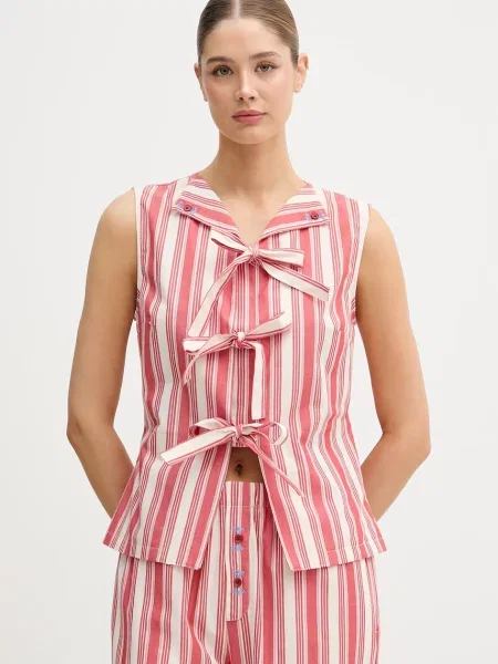 Stine Goya bluză pentru femei din roz