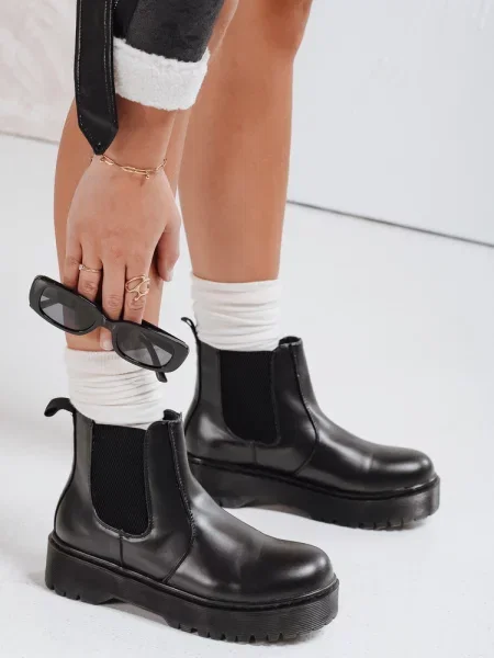 Botine Dstreet negru