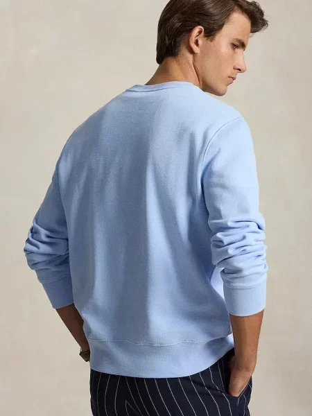 Polo Ralph Lauren mikina pánska s bavlnou modrá