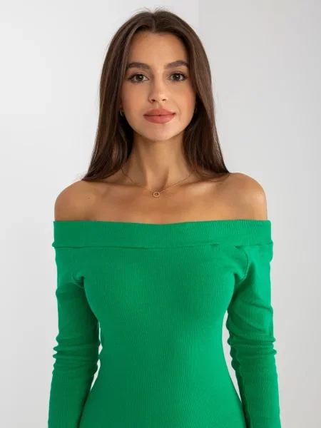 Rochie Fashionhunters de costum verde