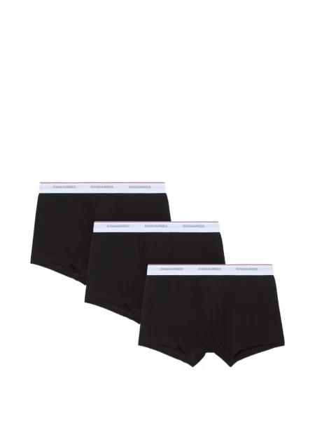 Șosete Dsquared2 cu autograf negru