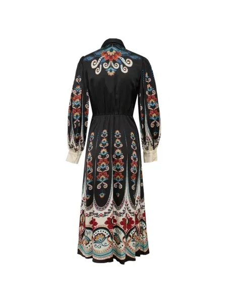Lung rochie midi Farm Rio negru