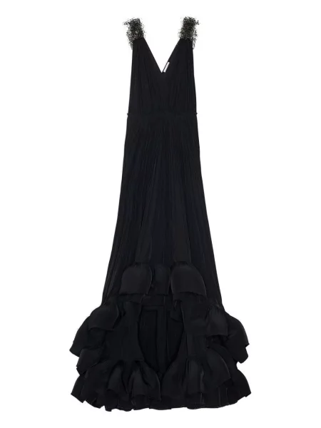 Rochie Lanvin plisată negru