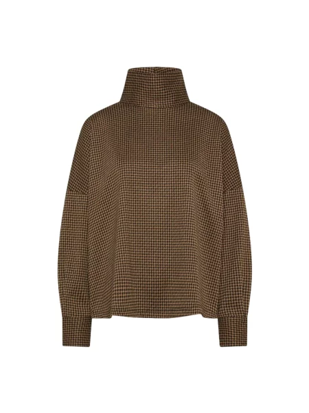 Sweter Niu' brązowy