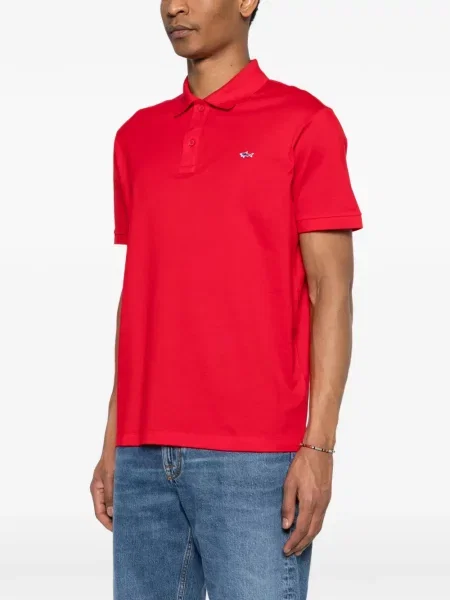 Polo Paul & Shark cu broderie roșu