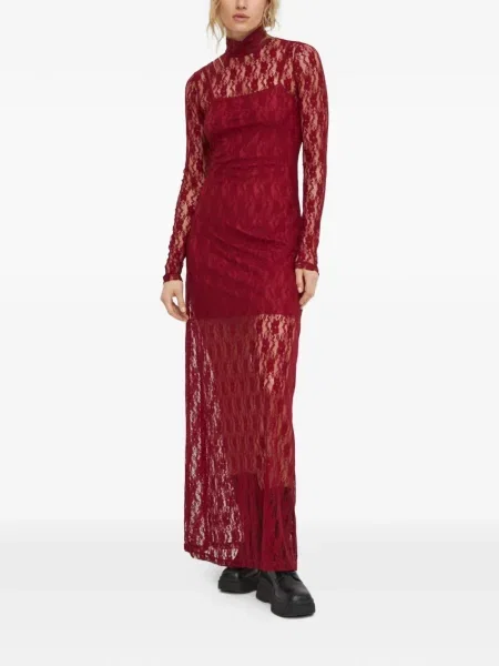 Rochie maxi Résumé de costum roșu