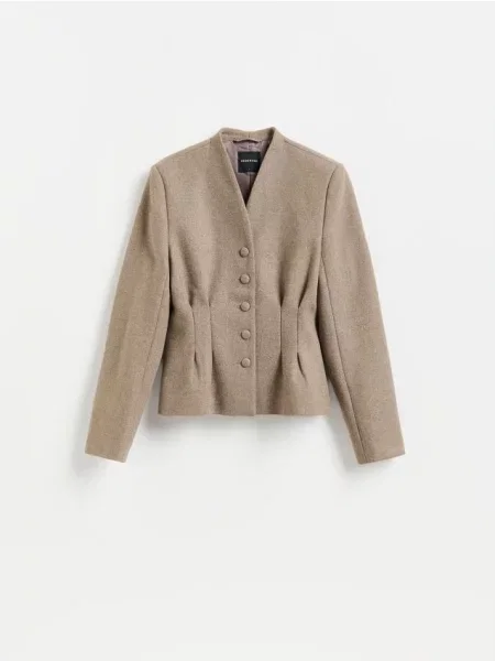 Reserved LADIES` OUTER JACKET deschis gri