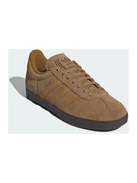 Sneakersy Adidas Originals zamszowe brązowe
