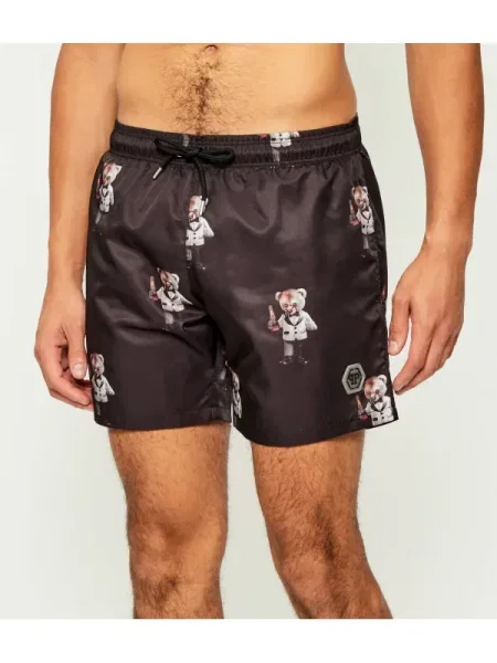 Chiloți Philipp Plein teddy negru