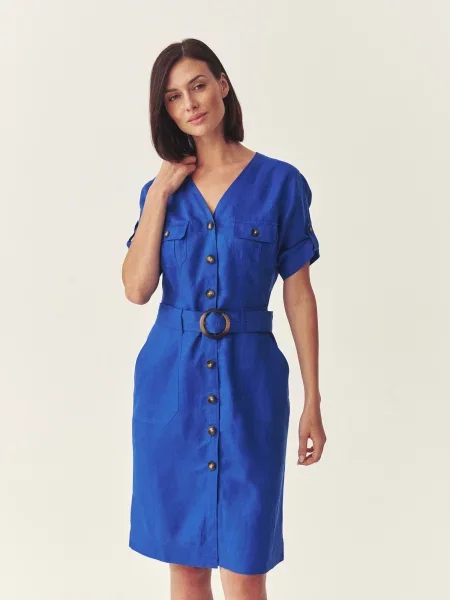 TATUUM Rochie tip bluză Soforia azur