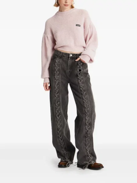 Pantaloni Rotate Birger Christensen gri