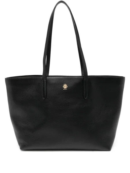 Geanta de piele Bally din piele negru