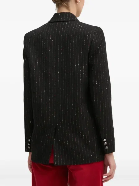 Prugasti blejzer La Petite Française crna