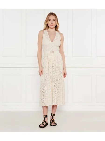 TWINSET Rochie de vară Écru bej