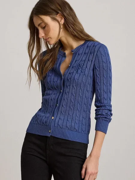 LAUREN RALPH LAUREN Cardigan Violet albastru