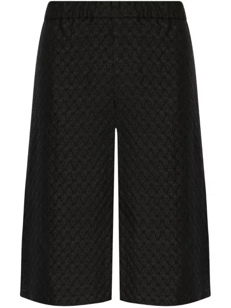 Bermude Alexander Mcqueen din jacard negru