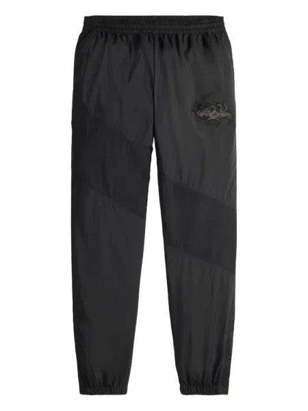 Șapcă Polo Ralph Lauren de mătase cu broderie cu dungi negru