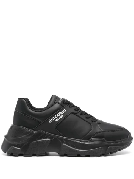 Sneakerși Just Cavalli negru