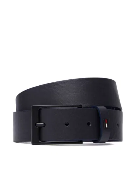 TOMMY HILFIGER Pas LAYTON temno modra