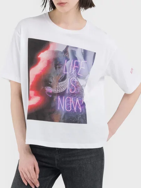 Футболка Replay белая