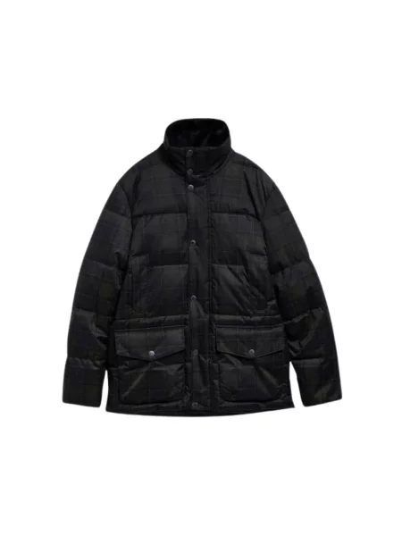 Kurtka puchowa Barbour zielona